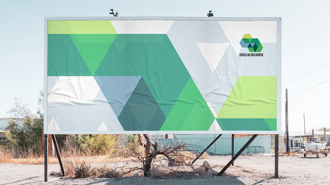 CIRCULAR BIOCARBON Billboard Pattern CIRCULAR BIOCARBON Billboard Pattern