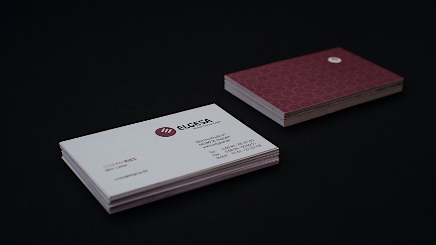 Corporate Design / Geschäftsausstattung: Foto Visitenkarte Vorder- und Rückseite Corporate Design / Geschäftsausstattung: Foto Visitenkarte Vorder- und Rückseite