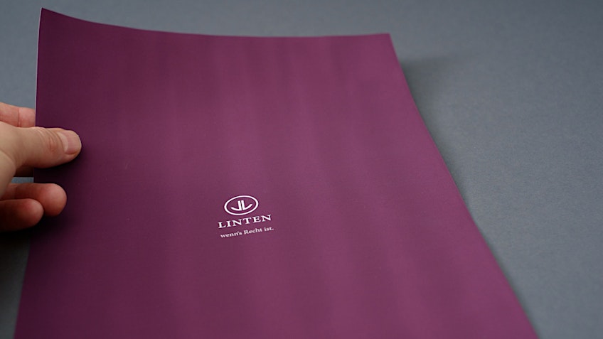 Corporate Design: Foto Briefpapier Rückseite Corporate Design: Foto Briefpapier Rückseite
