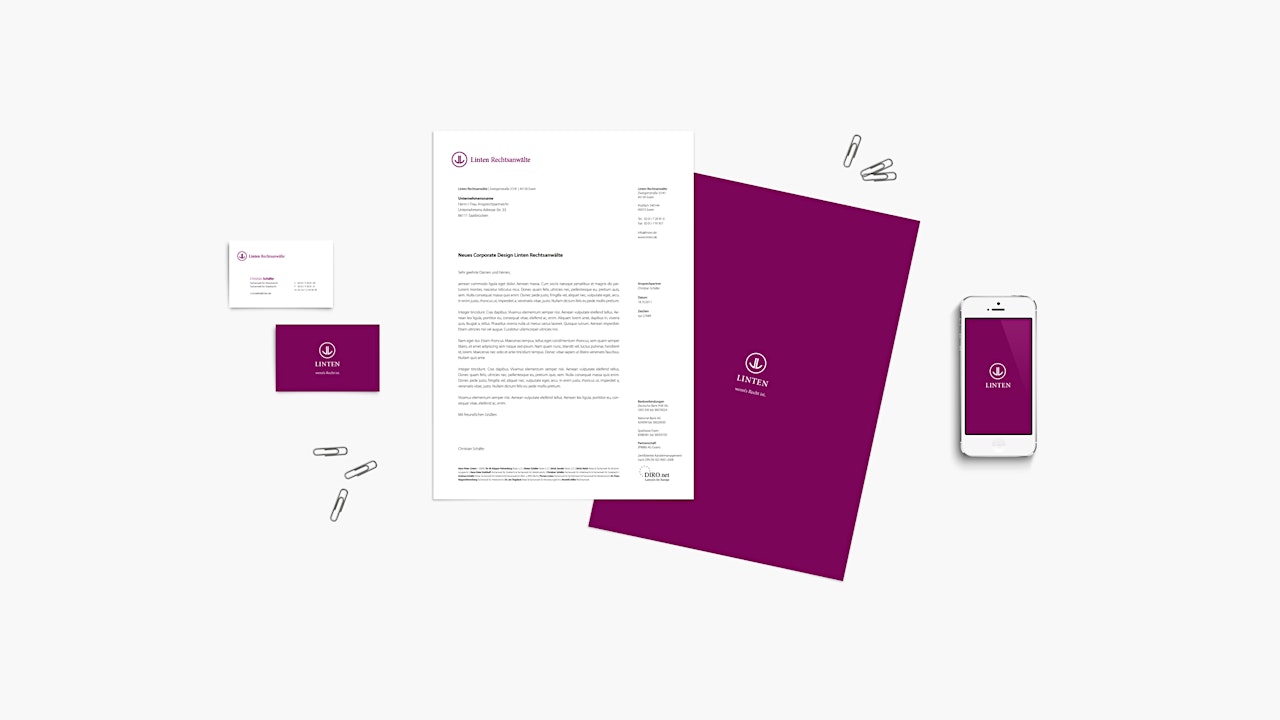 Geschäftsausstattung: Briefpapier Vorder- und Rückseite, Visitenkarten Vorder- und Rückseite Geschäftsausstattung: Briefpapier Vorder- und Rückseite, Visitenkarten Vorder- und Rückseite